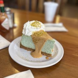 Albuquerque City Limits Restaurant - Pistachio cheesecake