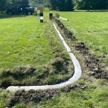 Local Pros Home Repair - French Drain Install in progress - Mobile Home Repair Near Me Local Pros Home Repair - French Drain Install in progress - Mobile Home Repair Near Me