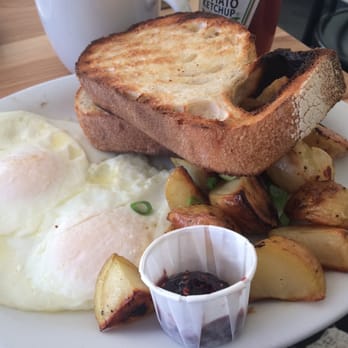 Tea Room Cafe - Fried eggs, roasted potatoes, and sourdough bread w/ jam - Coffee & Tea Near Me - Petaluma, California Tea Room Cafe - Fried eggs, roasted potatoes, and sourdough bread w/ jam - Coffee & Tea Near Me - Petaluma, California