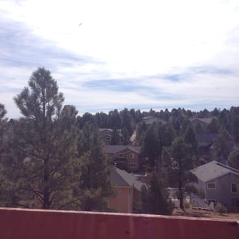 Club Wyndham Flagstaff - Our patio view out back. - Resorts Near Me - Flagstaff, Arizona Club Wyndham Flagstaff - Our patio view out back. - Resorts Near Me - Flagstaff, Arizona