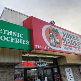 the front of the store