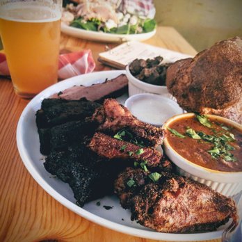 Salt + Smoke - Brisket, Ribs, Wings, Brisket Chili, the amazing, yet seasonal Smoked Mushrooms & Bacon. Popover, with a Modern Brewery Citropolis IPA. - Bars Near Me - Saint Louis, Missouri Salt + Smoke - Brisket, Ribs, Wings, Brisket Chili, the amazing, yet seasonal Smoked Mushrooms & Bacon. Popover, with a Modern Brewery Citropolis IPA. - Bars Near Me - Saint Louis, Missouri