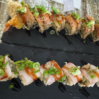 The Clubhouse - Mermaid roll and Tiger roll - Sushi Bars Near Me - Mililani, Hawaii