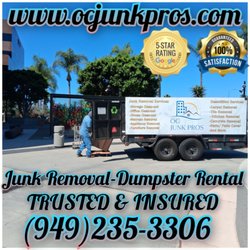 OC JUNK PROS - www.ocjunkpros.com
*Dumpster Rental
*Junk removal
