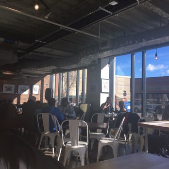 Dudley Cafe - lots of seating options and sunshine - Cafes Near Me - Roxbury, Massachusetts