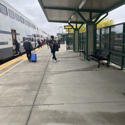 Moreno Valley/ March Field Metrolink Station - Boarding at 6:50am