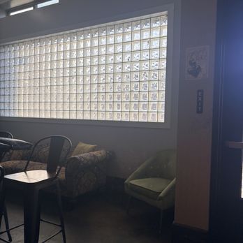 Key & Cleaver - Love this seating area, the incoming light is very cool - Burgers Near Me - San Diego, California