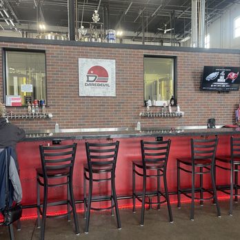 Daredevil Brewing - Bar area - Breweries Near Me - Indianapolis, Indiana