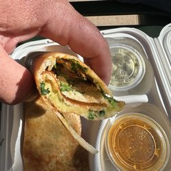 Dosa Delight’s - Seasoned potato filling.  Delicious.