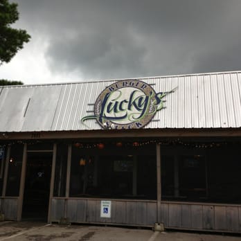 Lucky's Burger Shack - Thunderstorms can't keep us away from Lucky's. - Burgers Near Me - Irmo, South Carolina