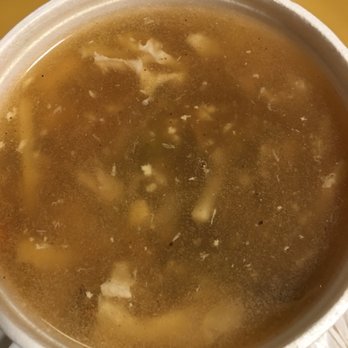 Oriental Palace Restaurant - a bowl of soup on a table - Chinese Near Me - Calgary, Alberta