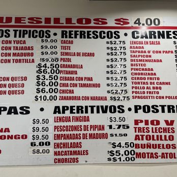 Quesillos Guiliguiste - a menu for a mexican restaurant - Nicaraguan Near Me - Miami, Florida Quesillos Guiliguiste - a menu for a mexican restaurant - Nicaraguan Near Me - Miami, Florida