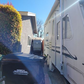 Andy's Jumpers - Andys Porta Potty, against property line. No permit was pulled. - Party Equipment Rentals Near Me Andy's Jumpers - Andys Porta Potty, against property line. No permit was pulled. - Party Equipment Rentals Near Me