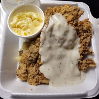 EJs Cotton Pickin Dive - Chicken steak - American Near Me - Stanton, Texas