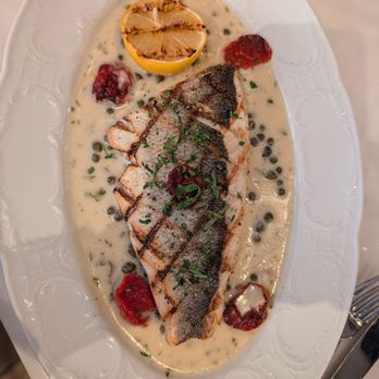 Al Solito Posto - Branzino Piccata...yummy! - Italian Near Me - Las Vegas, Nevada