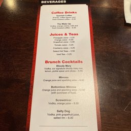 Brunch Beverage