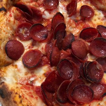 Brick + Dough - Crispy Pepperoni - Pizza Near Me - Montclair, New Jersey Brick + Dough - Crispy Pepperoni - Pizza Near Me - Montclair, New Jersey