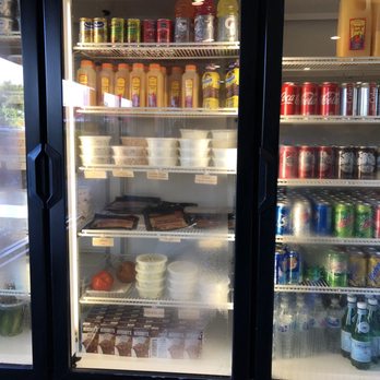 Marian's Bagels - Fridge full of drinks, spreads, and yummy goodness - Bagels Near Me - Plantation, Florida Marian's Bagels - Fridge full of drinks, spreads, and yummy goodness - Bagels Near Me - Plantation, Florida