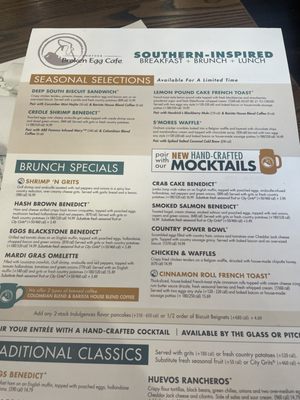 Menu photo 3 Another Broken Egg Cafe Raleigh, NC