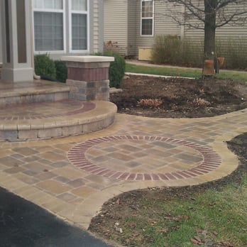 Barco Hardscapes - a brick patio and steps - Landscaping Near Me - Hanover Park, Illinois Barco Hardscapes - a brick patio and steps - Landscaping Near Me - Hanover Park, Illinois