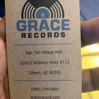 Grace Records - Vinyl Records Near Me - Gilbert, Arizona