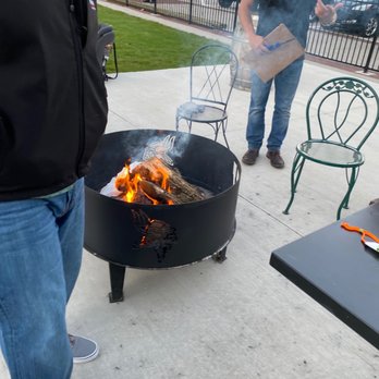 North Grove Brewers - Our own fire pit! - Brewpubs Near Me - Montague, Michigan