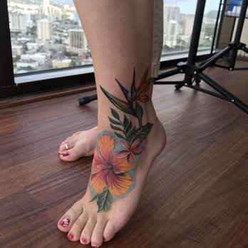 Skin Design Tattoo - Honolulu - After my touch-up appointment a couple weeks ago! - Tattoo Near Me - Honolulu, Hawaii