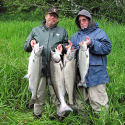Blue Heron Guide Service - Sol Duc River Spring Kings. Blue Heron Guide Service - Forks, WA