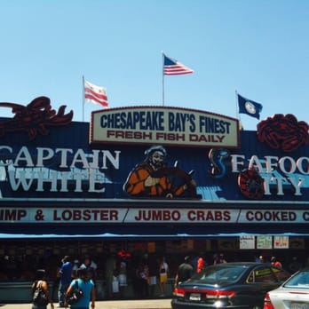 Captain White's Seafood - Captain White is always my first stop when I come down here!  Great prices and the best selection of seafood. - Seafood Markets Near Me - Oxon Hill, Maryland
