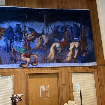 Merry-Go-Round Museum - Beautiful original painting by local artist.. sorry don't remember her name. - Museums Near Me - Sandusky, Ohio Merry-Go-Round Museum - Beautiful original painting by local artist.. sorry don't remember her name. - Museums Near Me - Sandusky, Ohio