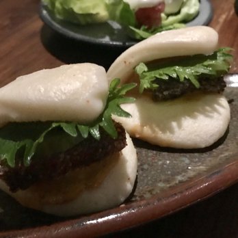 Kyu - Crisp Pork Belly Steamed Bun - Asian Fusion Near Me - Miami, Florida Kyu - Crisp Pork Belly Steamed Bun - Asian Fusion Near Me - Miami, Florida