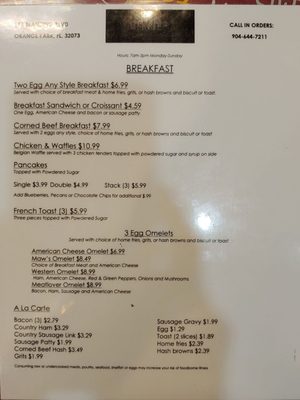Menu photo 6 Morir Soñando RD Orange Park, FL