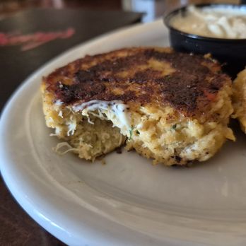 Henry's On The Market - Crab Cake with real Crabmeat - Bars Near Me - Charleston, South Carolina Henry's On The Market - Crab Cake with real Crabmeat - Bars Near Me - Charleston, South Carolina