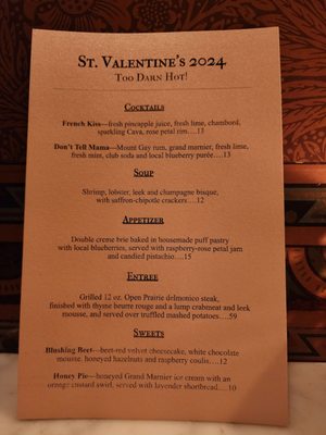 Menu photo 3 Peter Herdic House Williamsport, PA