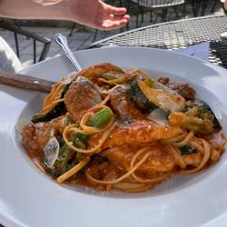 Farmers Chicken pasta?