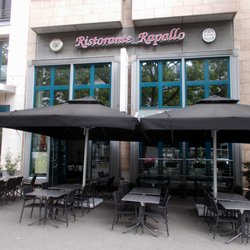 Ristorante Rapallo - von außen am Morgen