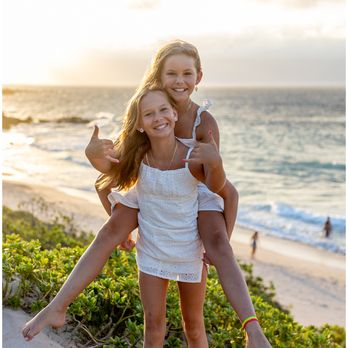 Capture Aloha Photography - kids piggy back rides - Session Photography Near Me - Lahaina, Hawaii