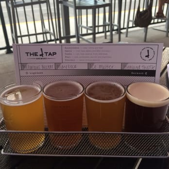 The Tap - Flight of Spring beers - Breweries Near Me - Indianapolis, Indiana