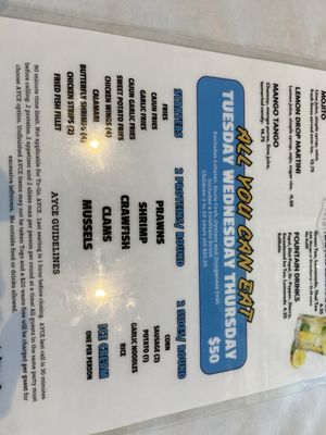 Menu photo 3 FireHouse Crawfish- Delta Shore Sacramento, CA Menu photo 3 FireHouse Crawfish- Delta Shore Sacramento, CA