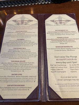 Menu photo 2 Broadwater Plunge Los Angeles, CA Menu photo 2 Broadwater Plunge Los Angeles, CA