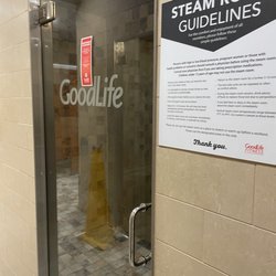 GoodLife Fitness - The steam room hasn't worked for 3 weeks, in the evening you can never find paper towels.