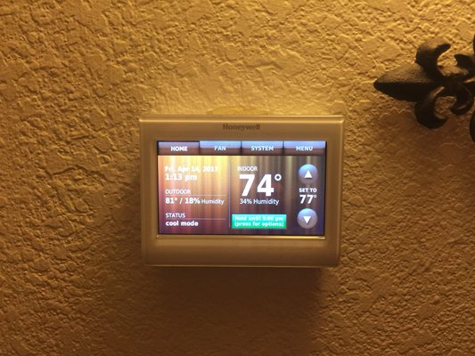 Thermostat Replacement - Desert Comfort Mechanical provides thermostat replacement services throughout Scottsdale, Phoenix, and surrounding areas. We replace outdated, faulty, or unreliable thermostats and install properly matched controls to help your heating and cooling system operate more accurately and efficiently.

A bad or aging thermostat can cause temperature swings, poor system response, short cycling, constant running, or loss of heating and cooling control. Our technicians inspect the existing setup, confirm compatibility, and install the right thermostat for the system and the needs of the property.

We do things differently: no salesmen, no gimmicks, and no BS assessments. Our mature, experienced technicians explain what they find and recommend what truly makes sense. Desert Comfort Mechanical delivers honest thermostat replacement service, quality workmanship, and clear communication for homes and businesses across the Valley.