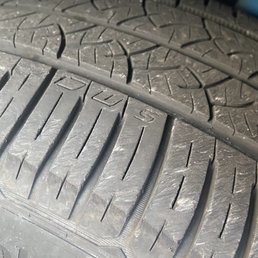 Pep boy staff said my tire thread looks bad and I just need to change it. Pep boy staff said my tire thread looks bad and I just need to change it.