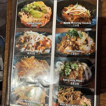 Wula Buhuan - Menu shots - Szechuan Near Me - Houston, Texas