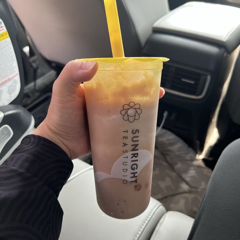 Sunright Tea Studio - Arcadia - Taro milk frostie with honey boba - Bubble Tea Near Me - Arcadia, California Sunright Tea Studio - Arcadia - Taro milk frostie with honey boba - Bubble Tea Near Me - Arcadia, California