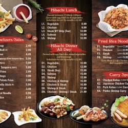 The Spot Hibachi Grill & Fried Chicken - Updated Menu 8/9/22