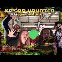 Kitsap Haunted Fairgrounds - Before peeing our !