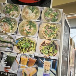 Phat Noodles - Menu and Tea