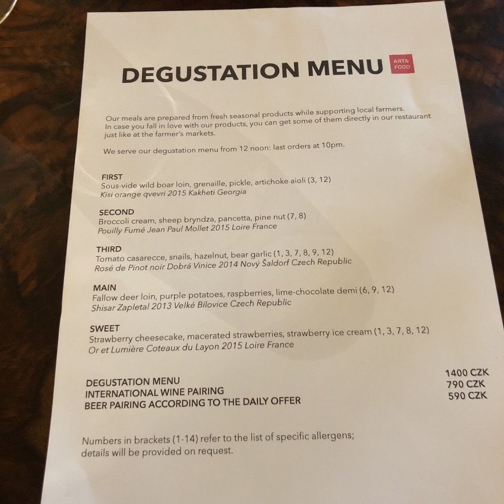 Art&Food Had - Menu - Art Galleries Near Me - Prague, Puerto Rico
