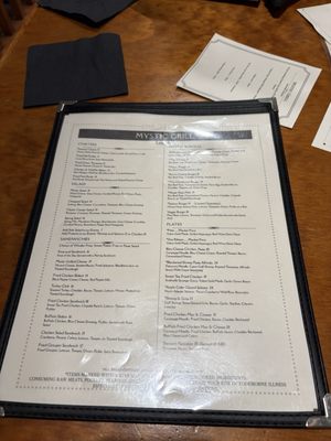 Menu photo 1 Mystic Grill Covington, GA Menu photo 1 Mystic Grill Covington, GA